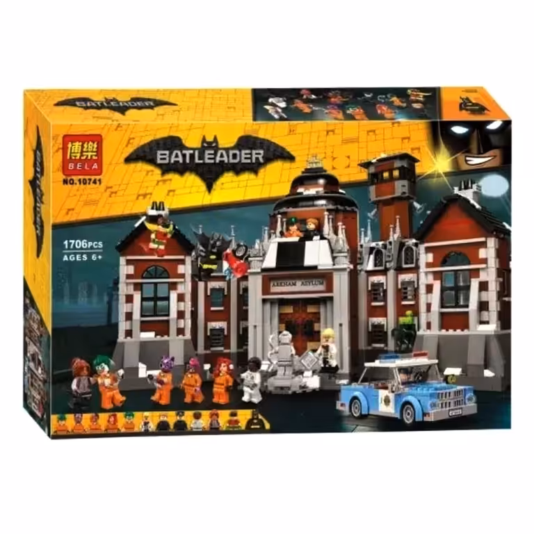 ساختنی (لگو) تیمارستان آرخام (آرکهام) 1706 قطعه (Arkham Asylum) کد 10741