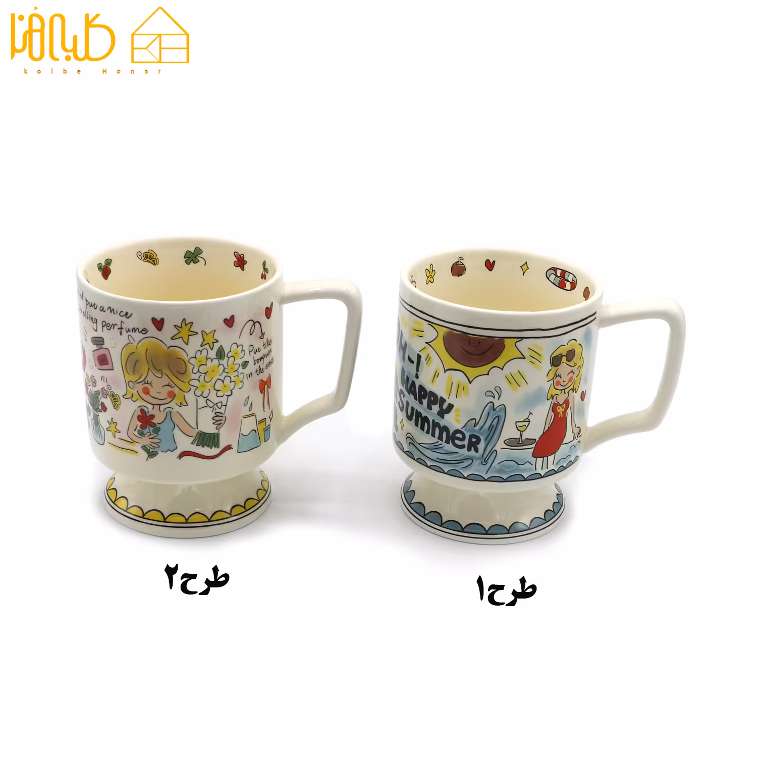 ماگ گاردن پرسلن 214