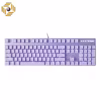 کیبورد مخصوص بازی مکانیکی رپو مدل V500PRO PURPLE