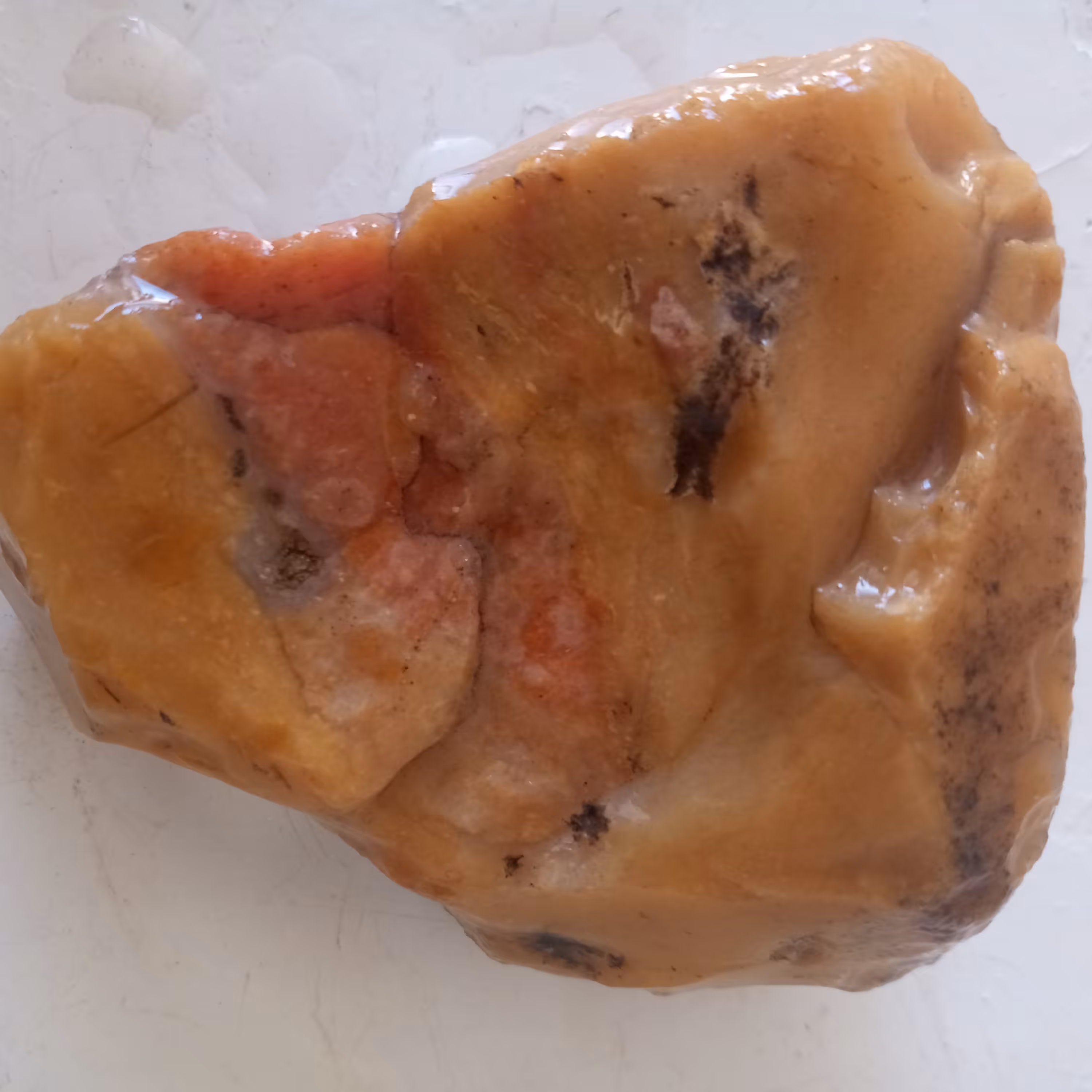 سنگ راف عقیق شکلاتی