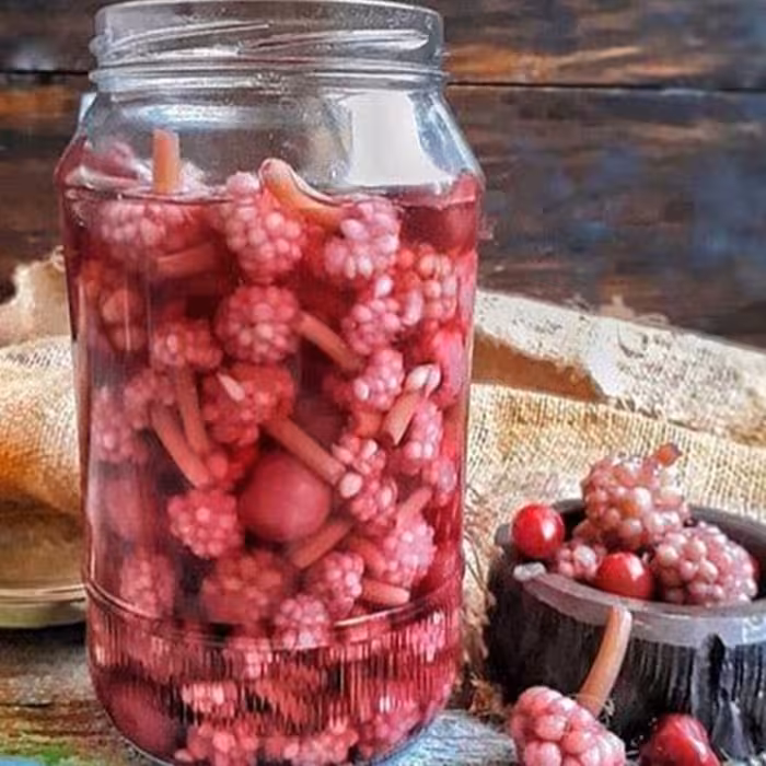 ترشی گل سیر روستایی گیلان (یک کیلویی)