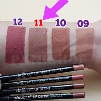 مداد لب مات دوسه DOUCCE شماره 11 رنگ قهوه ای  بدون سرب بسیار نرم و روان و مخملی پیگمنت بالا ضد حساسیت ساخت آمریکا 2027