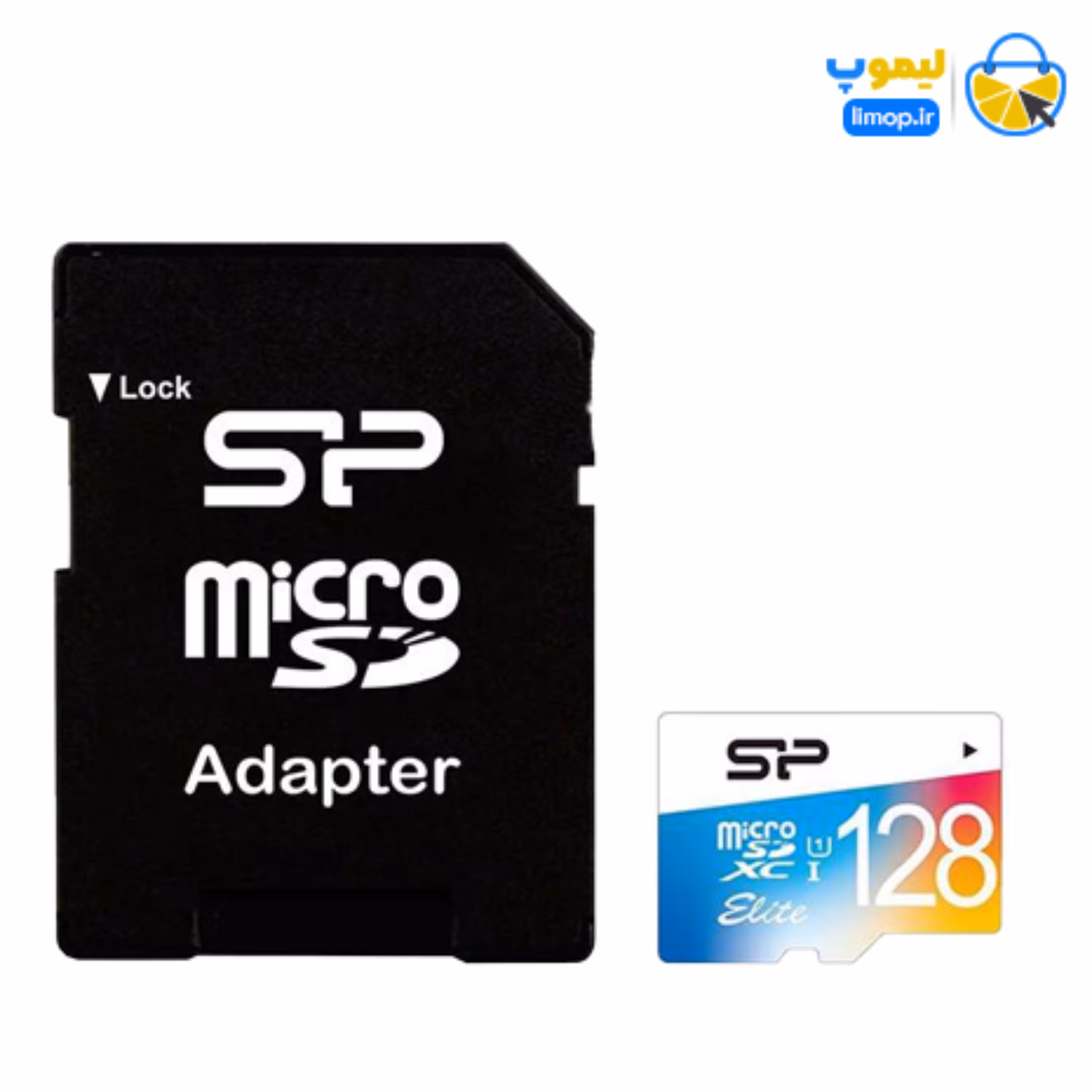 کارت حافظه 128 گیگ microSDXC سیلیکون پاور مدل Color Elite U3