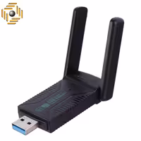 کارت شبکه بی سیم آنتن دار WF-600 600Mbps