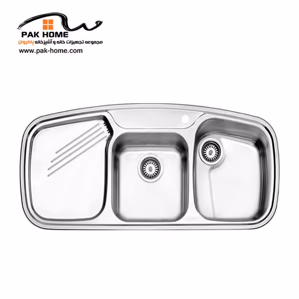 سینک استیل البرز 614New توکار