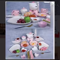 ست صبحانه خوری  دو نفره  19پارچه  لاو برند  آیسرام ترک در چهار رنگ مختلف 