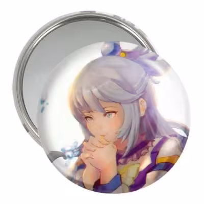 آینه جیبی خندالو مدل آکوا انیمه کونوسوبا Konosuba کد 27167