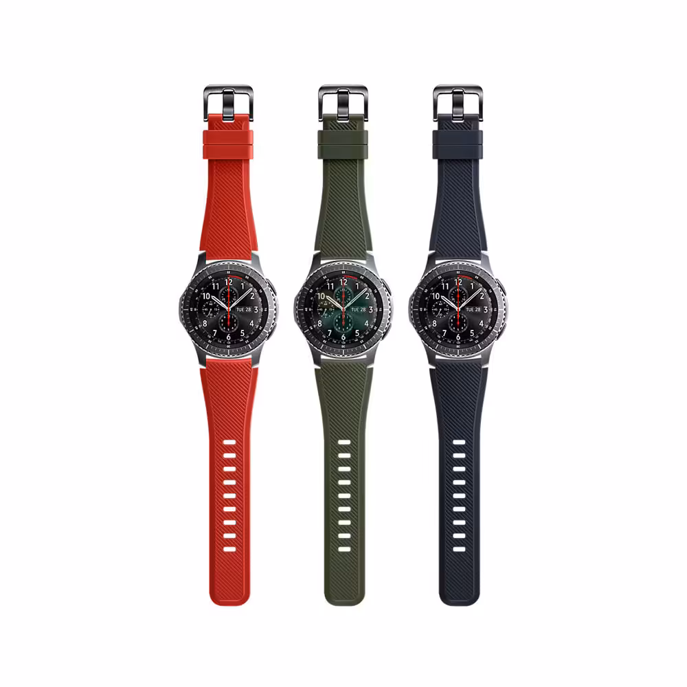 بند اورجینال ساعت سامسونگ Gear S3 مدل Active Silicone