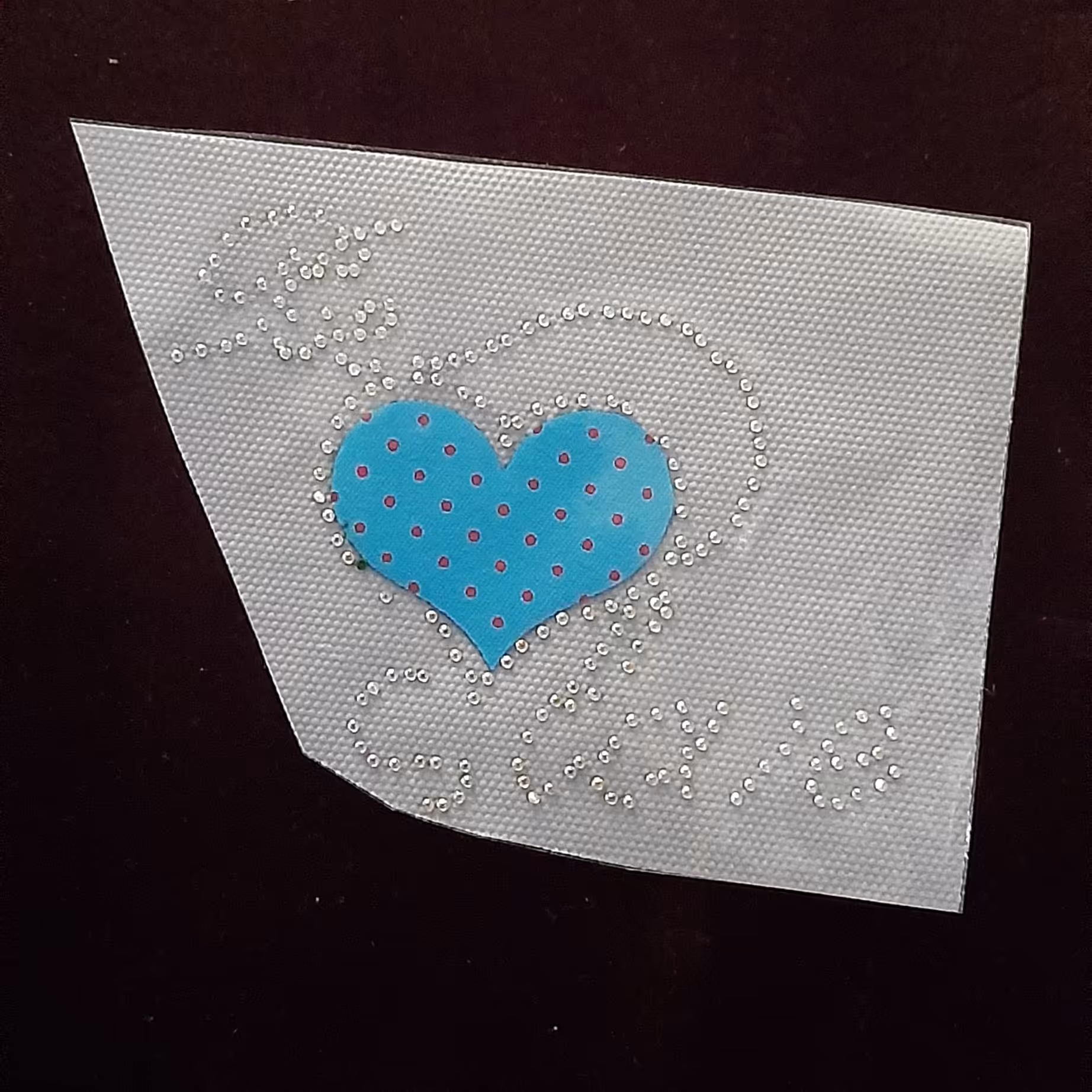 نگین حرارتی  طرح لاو . 