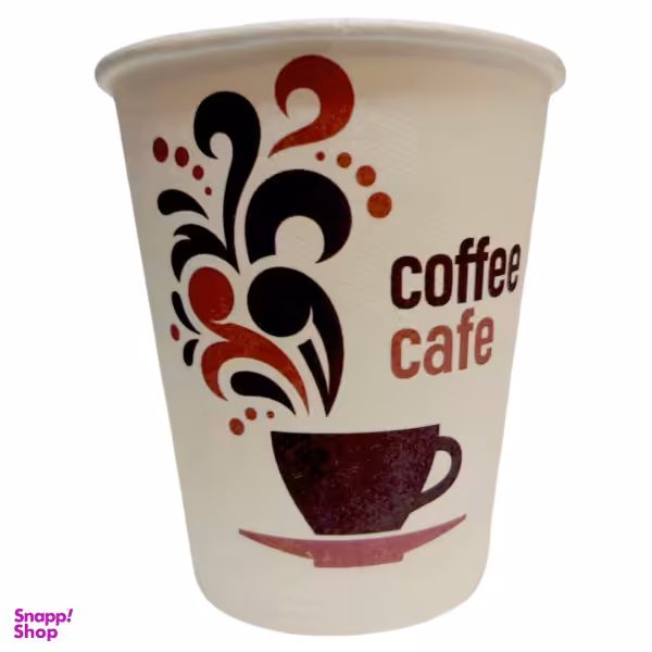 لیوان یکبار مصرف مدل CAFE بسته 50 عددی