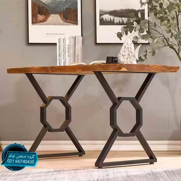 M136 پایه فلزی میز اداری M136 - پایه فلزی آماده