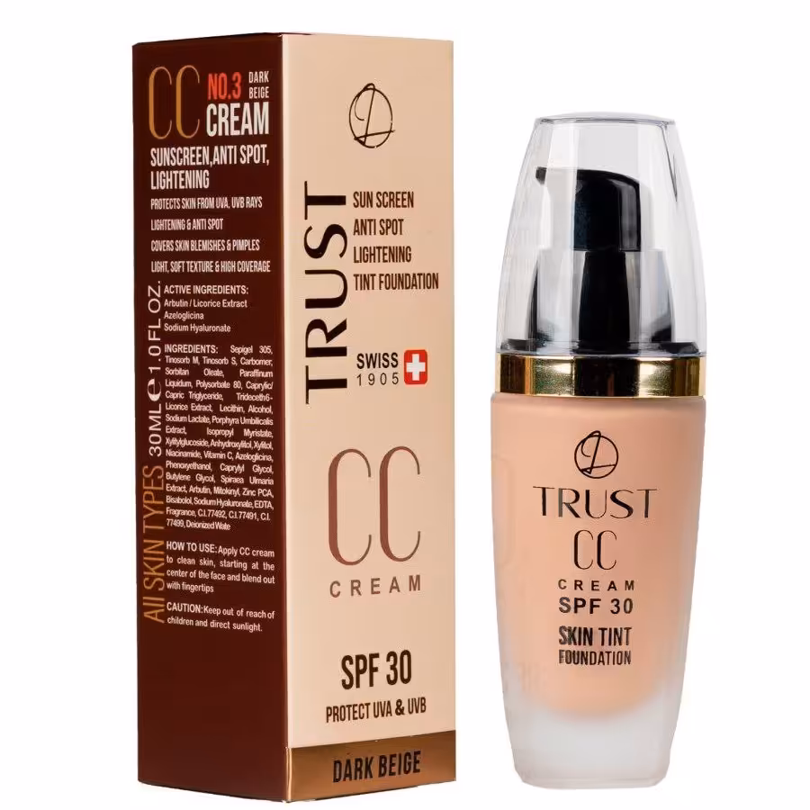 کرم سی سی  مناسب برای انواع پوست