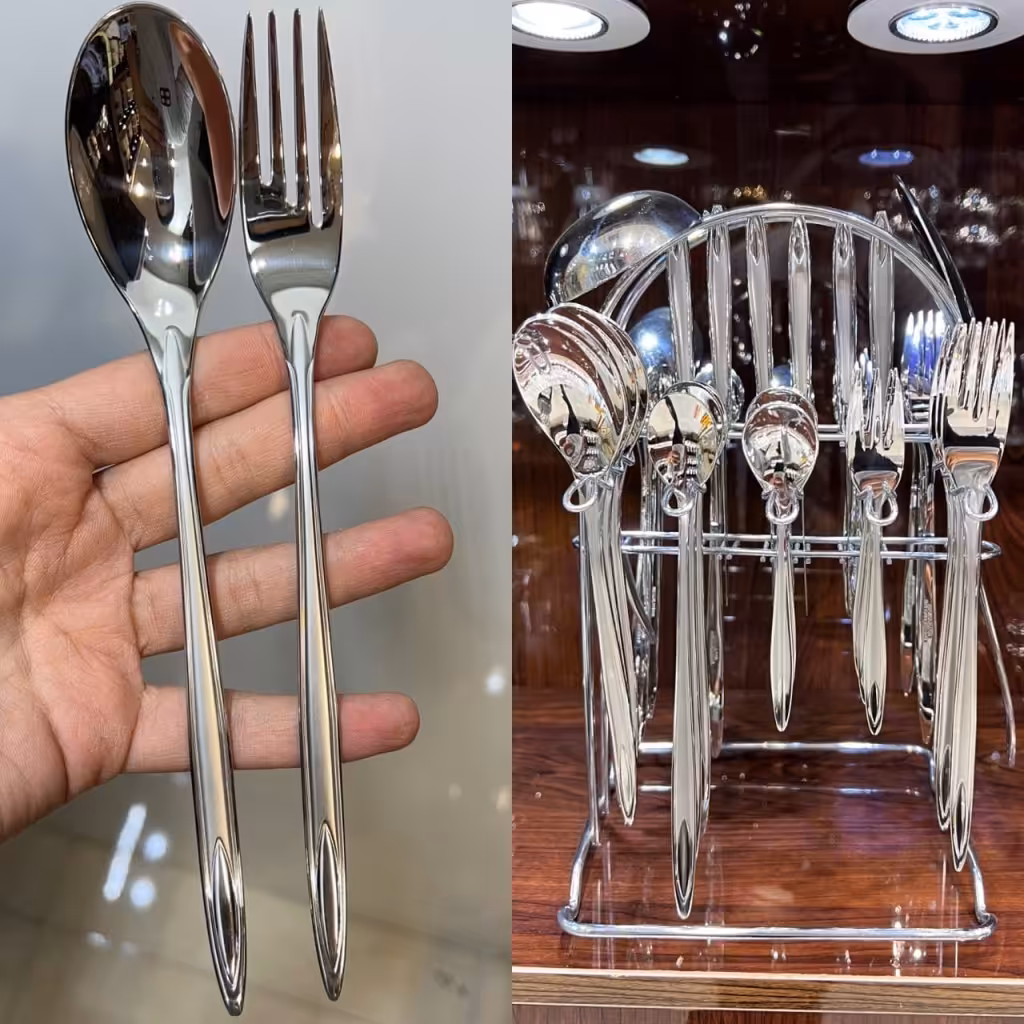 سرویس قاشق و چنگال 39پارچه 6نفره A