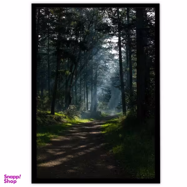 تابلو بکلیت طرح منظره جنگل مدل B-14619