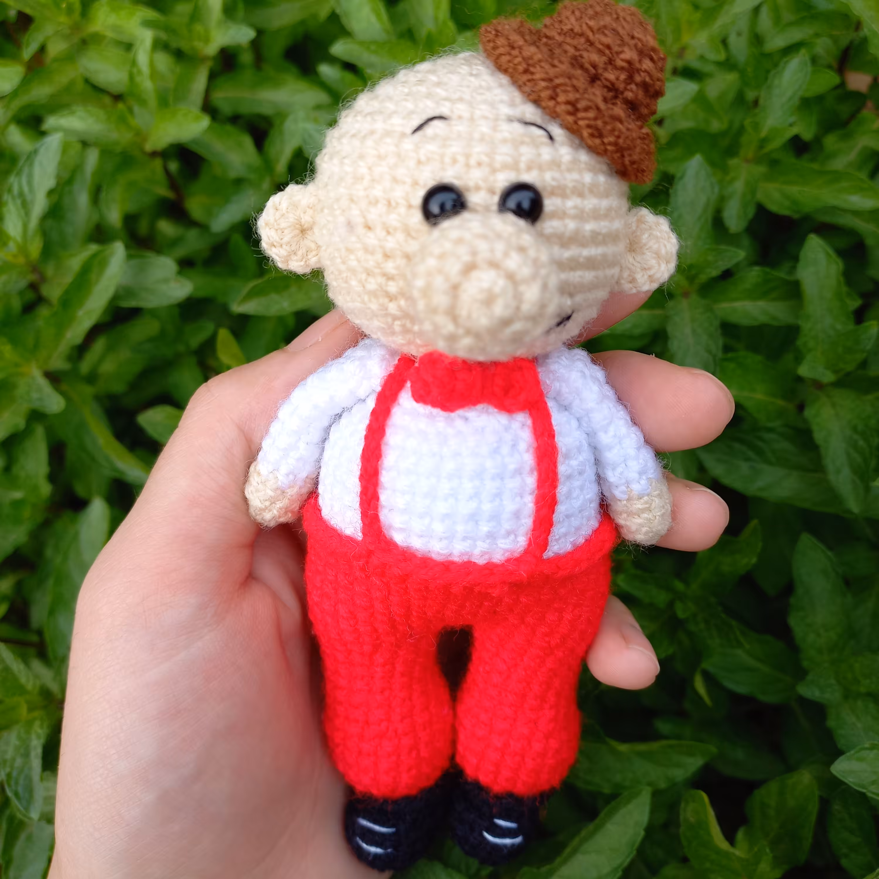 عروسک بافتنی بامزه