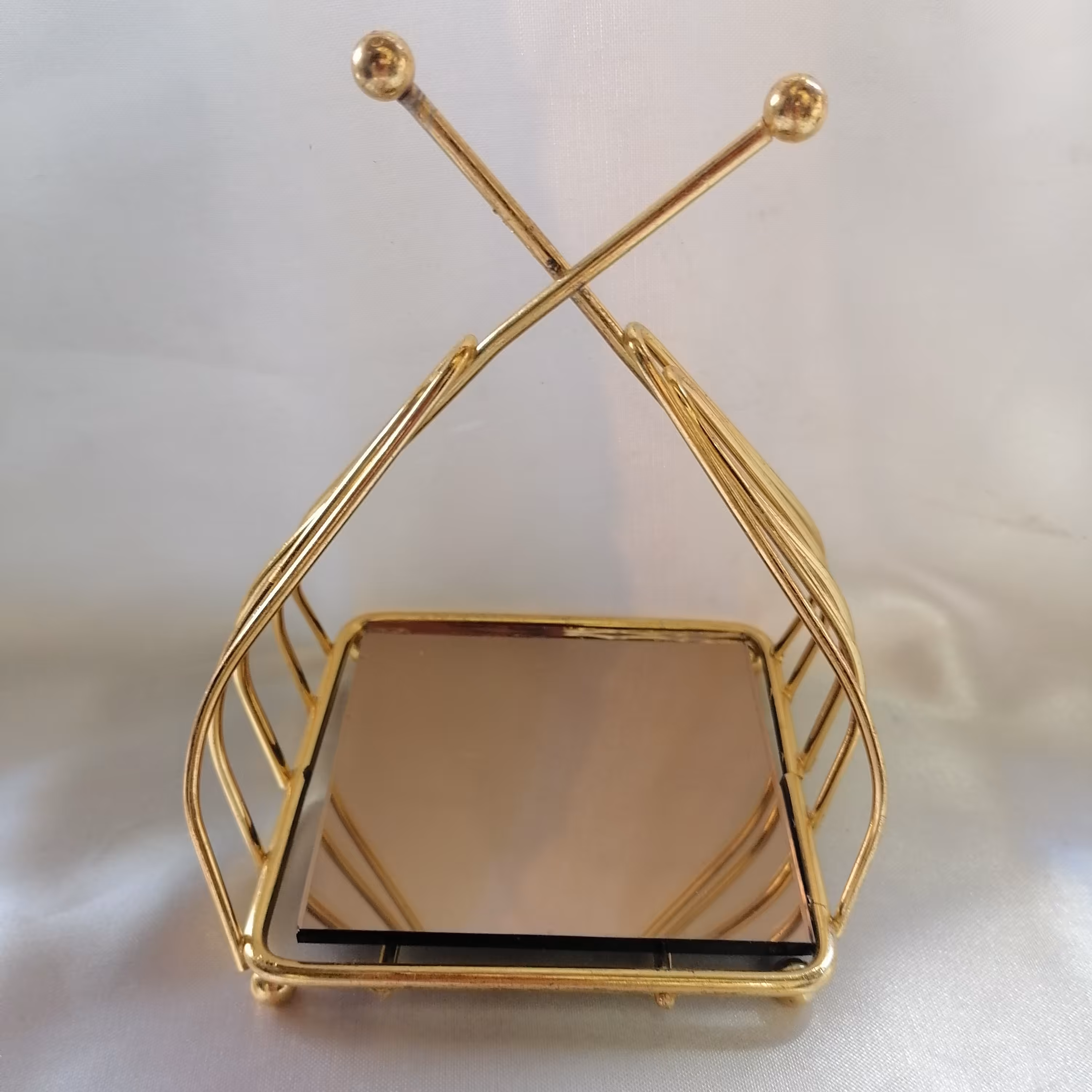 هفتسین فلزی (6عددی ب قیمت عمده) رنگ طلایی و نقره ای 