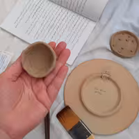 ظرف سفالی تزئینی