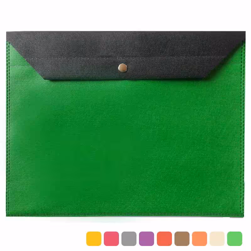 خرید پوشه دکمه دار پارچه ای سایز A4 بسته 10 عددی