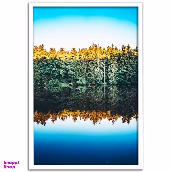 تابلو نوری بکلیت طرح طبیعت دریاچه مدل W24