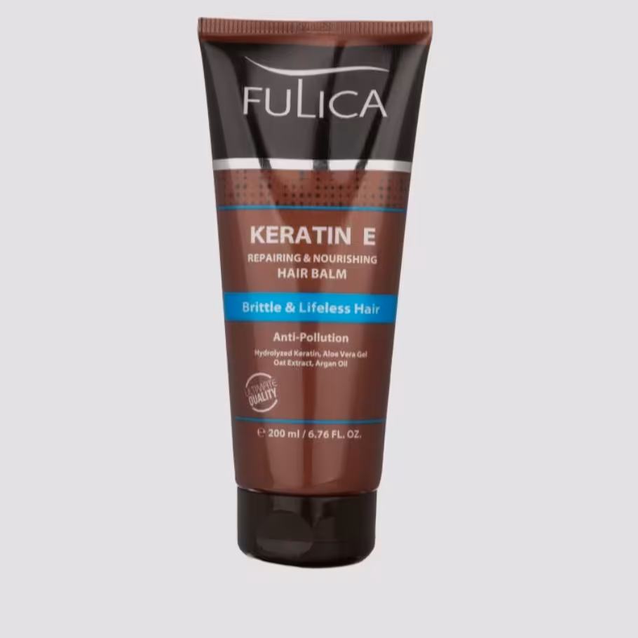بالم نرم کننده مو فولیکا مدل Keratin حجم 200ml