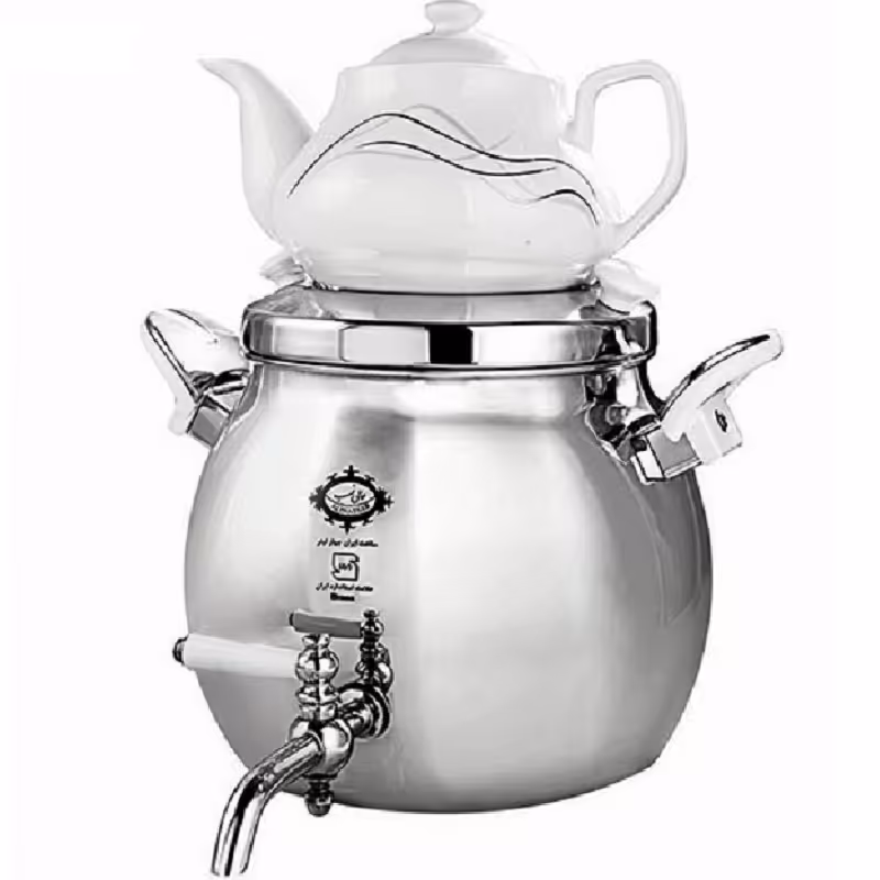 سماور روگازی عالی نسب مدل آیلین ظرفیت 5 لیتر