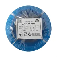 سیم افشان 1 در 1.5 زیتون رنگ آبی