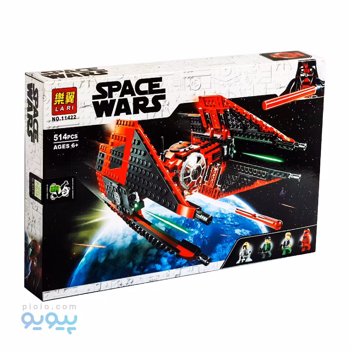 لگو طرح space wars آیتم 11422 برند Lari عمده و کارتنی