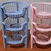 جا پیاز وسیب زمینی 3 طبقه پلاستیکی 