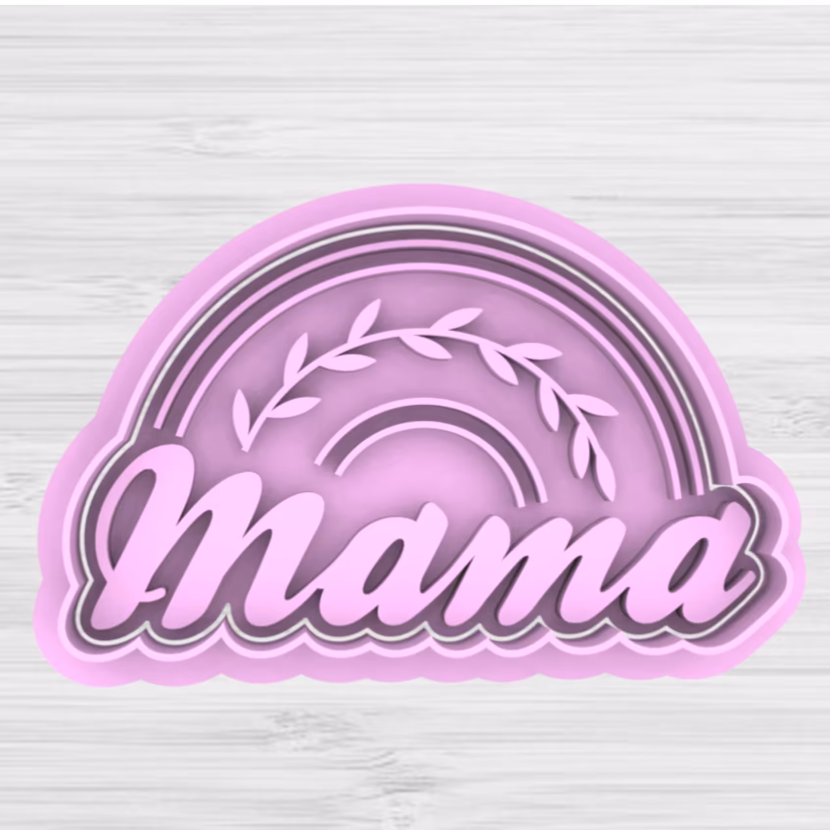 قالب شیرینی مادر، 8 سانت  mama مهر و کاتر کوکی و فوندانت