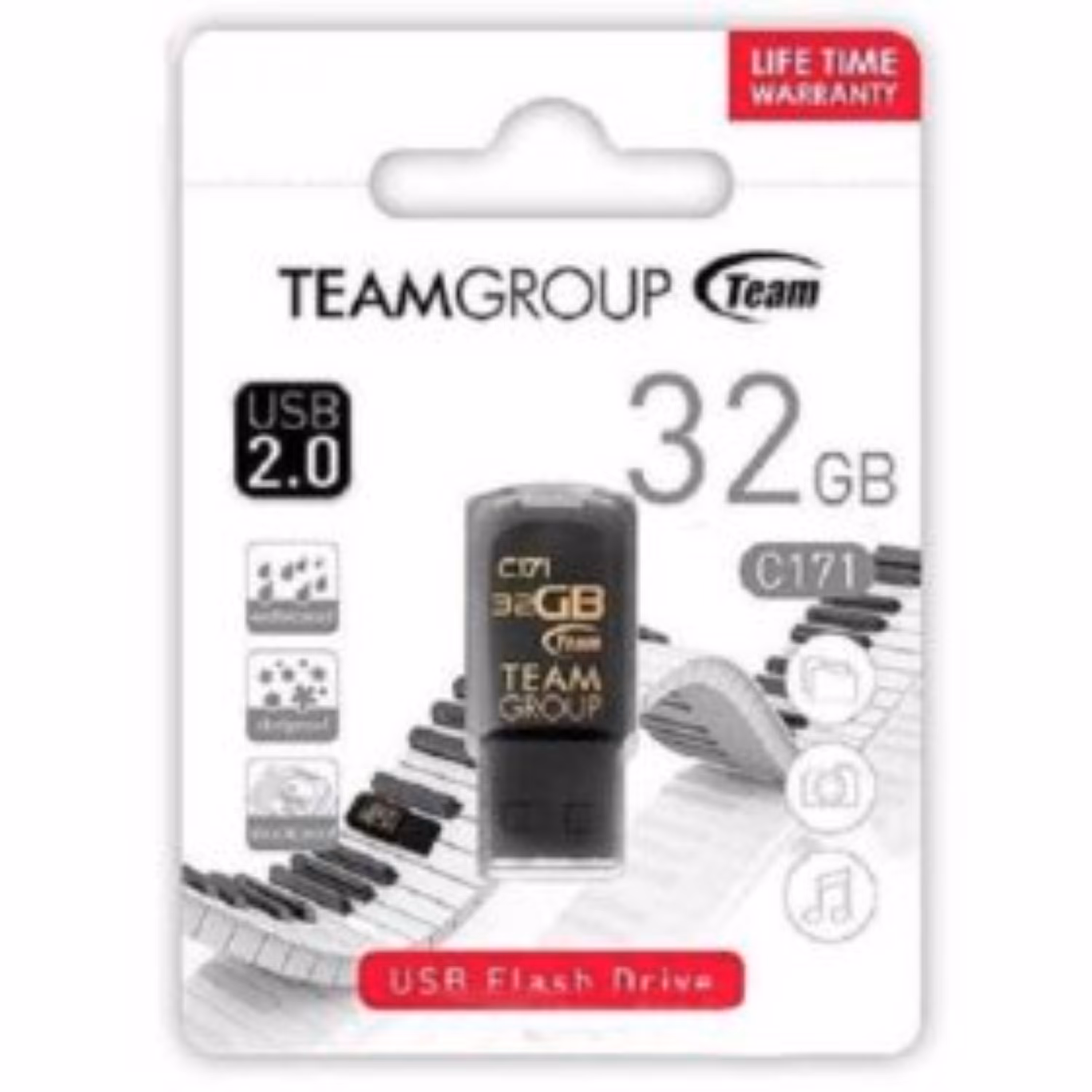 فلش مموری تیم گروپ مدل C171 ظرفیت 32 گیگابایت