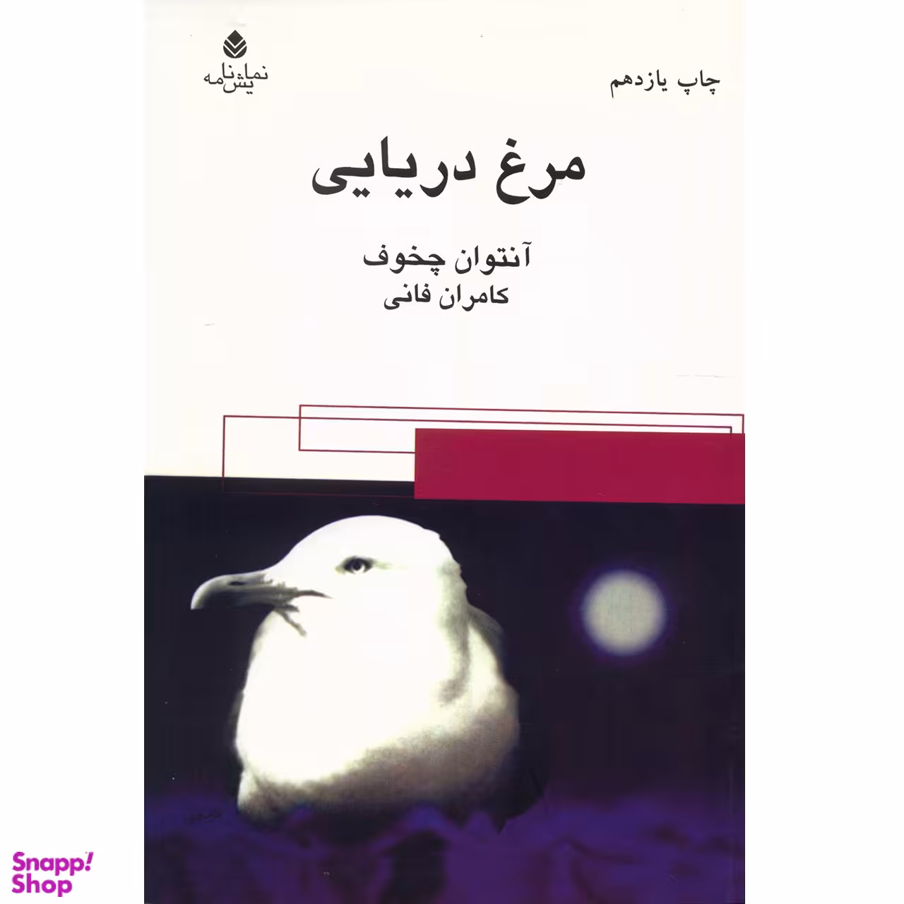 کتاب مرغ دریایی اثر آنتوان چخوف نشر قطره