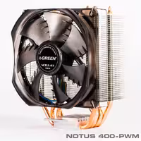 مشخصات، قیمت و خرید خنک کننده (فن) پردازنده گرین مدل Green NOTUS 400 CPU Fan