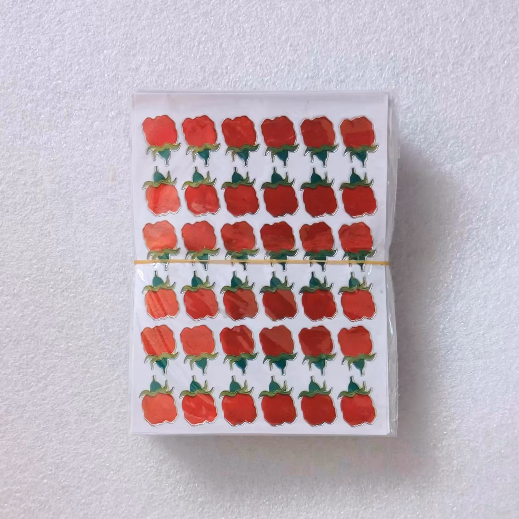 برچسب تشویقی اکلیلی گل  و اعداد و ... (برگی)