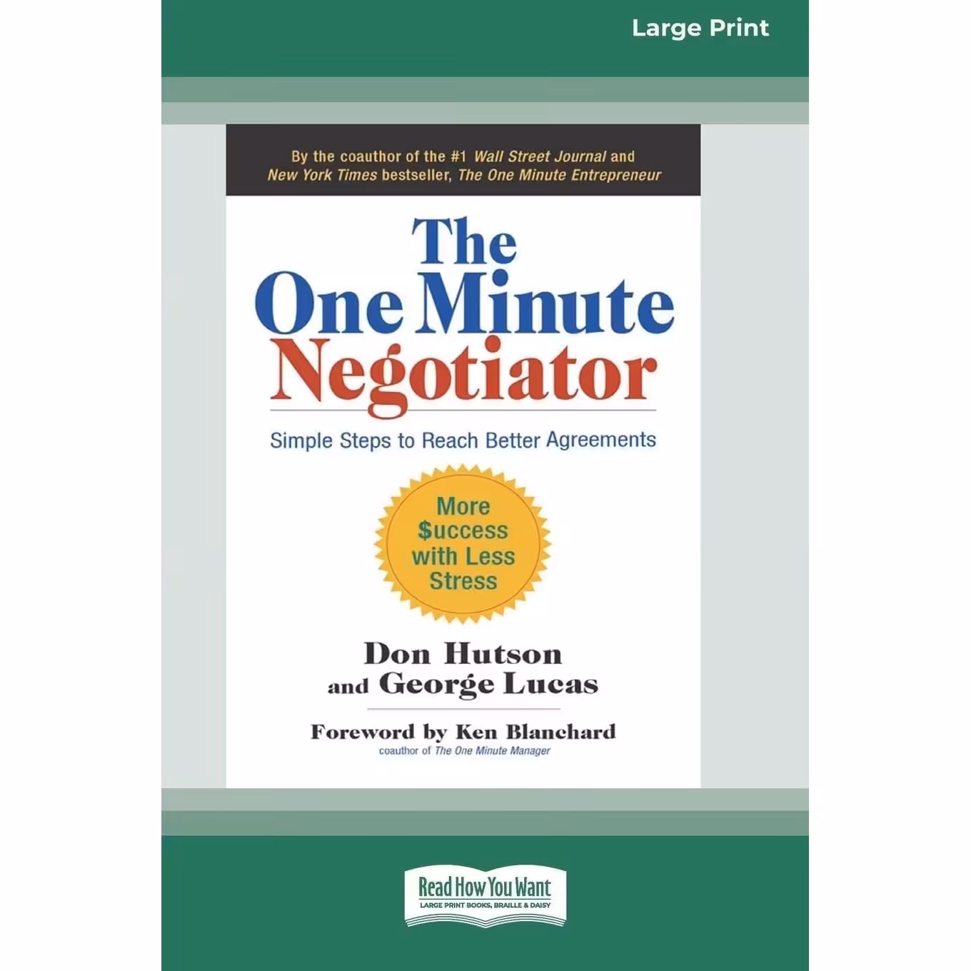 کتاب زبان اصلی The One Minute Negotiator اثر Don Hutson and George Lucas