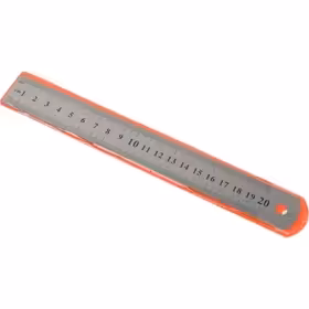 خط کش فلزی 20 سانت کد:2226