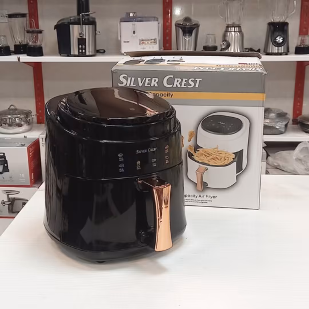 سرخ کن سیلورکرست 8 لیتری لمسی 1400 وات مشکی رنگ مدلJD689B