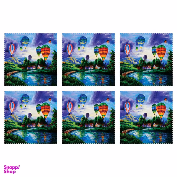 زیر لیوانی مدل C1-42118 بسته 6 عددی