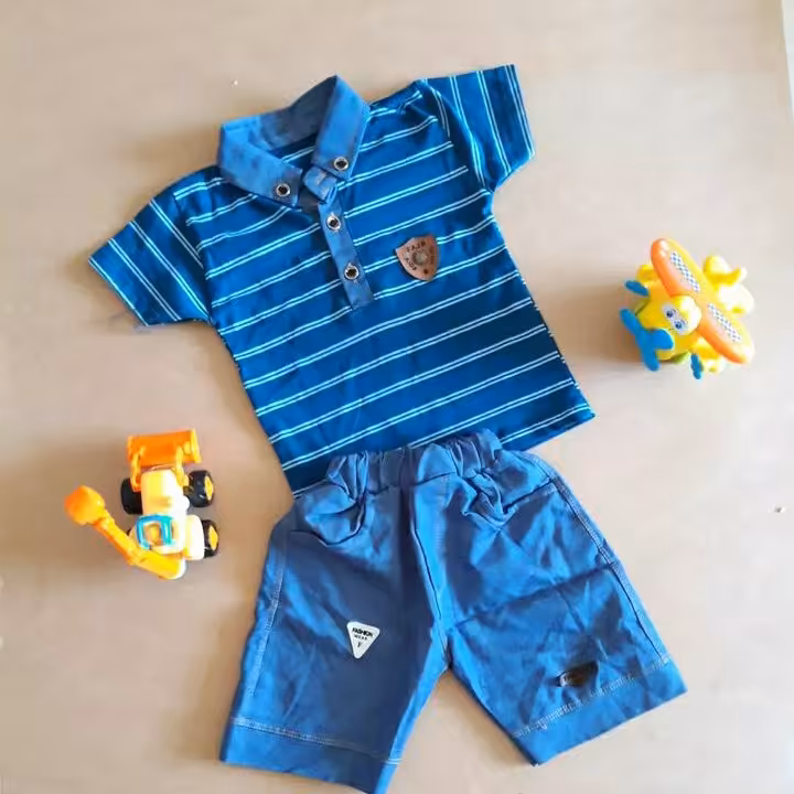 تیشرت شلوارک پسرانه کار ترک سایز 40 ، 