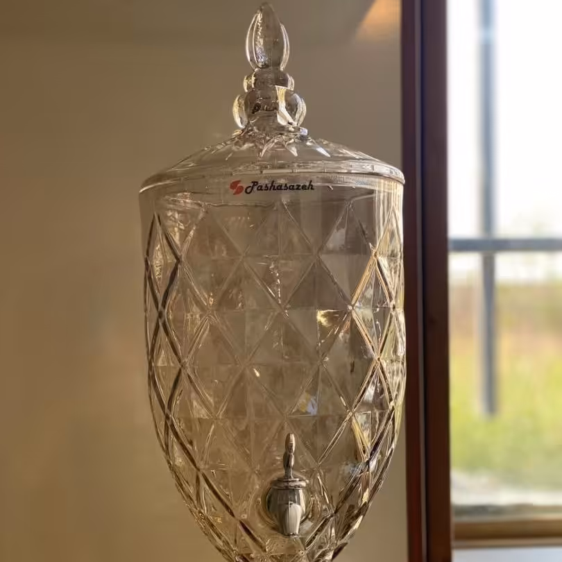 کلمن شیشه ای زیبا