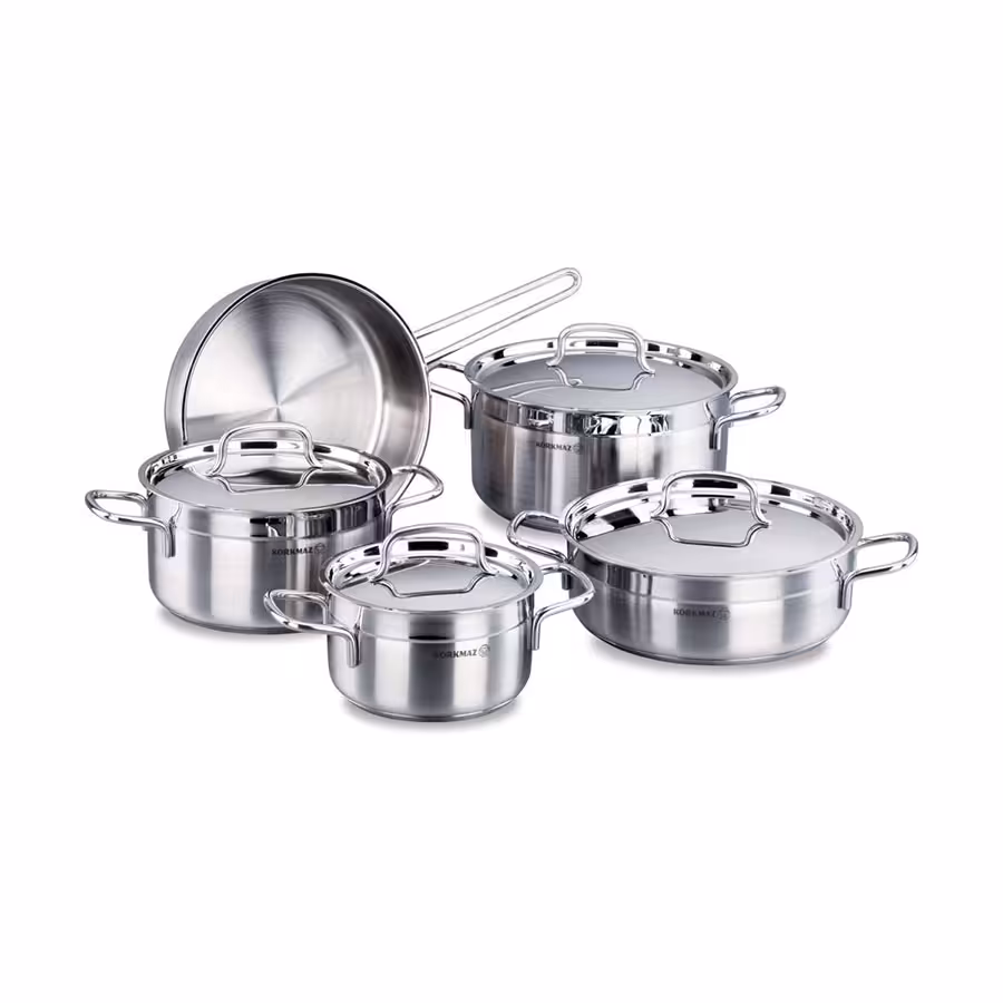 سرویس قابلمه 9 پارچه کرکماز مدل آلفا A1660