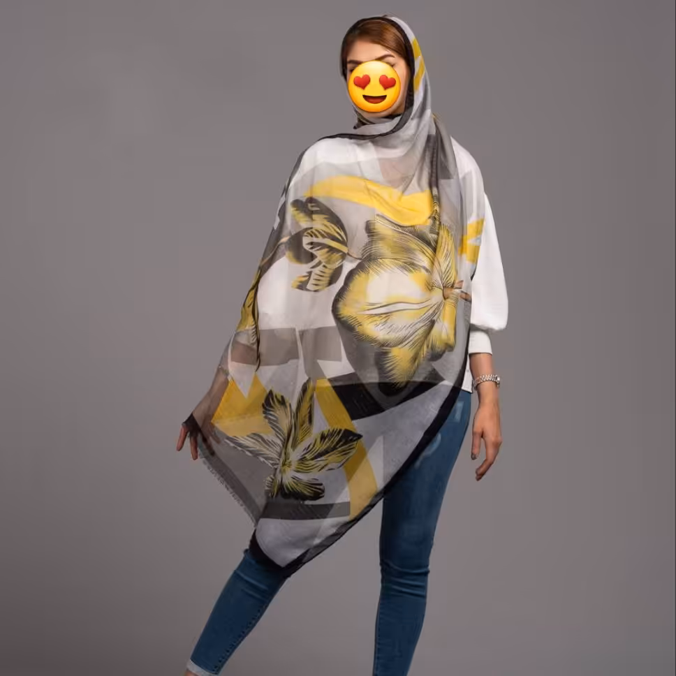 شال نخی لمهدار
