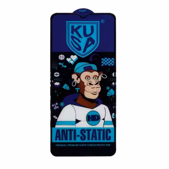 گلس گوشی Full Cover Kusa- Anti Static برای Samsung Galaxy A12 / A02 / A02s / A03 / A03s / A03 Core
