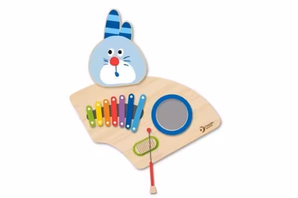 دیوارکوب چوبی موسیقی، هوش و سرگرمی خرگوش classic world 8070