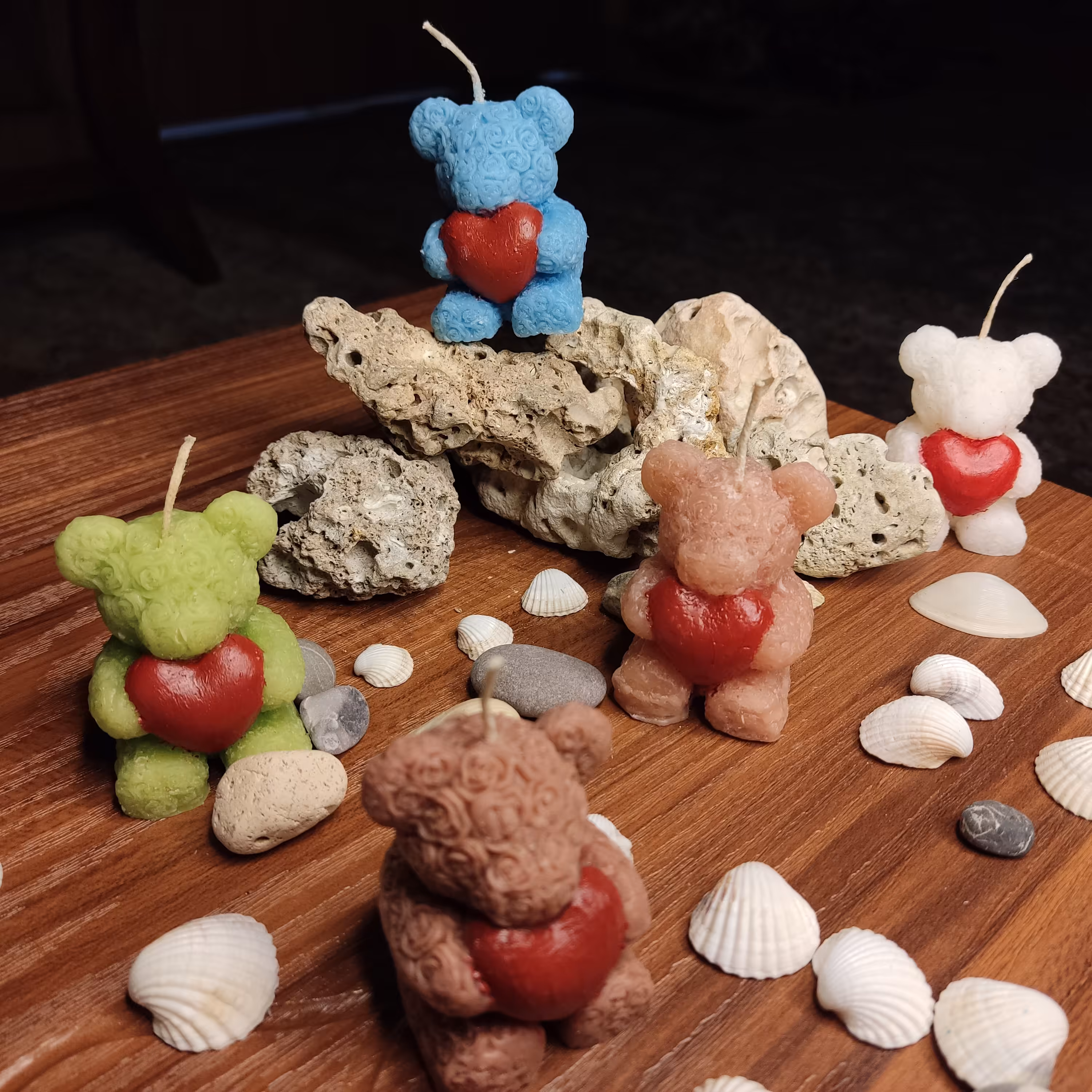 شمع خرس ولنتاین 