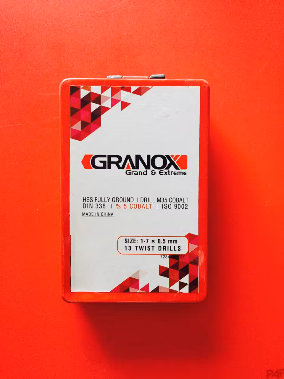 سری مته کبالت گرانوکس 13 عدی جعبه فلزی