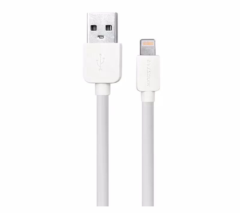 کابل تبدیل USB به لایتنینگ کینگ استار مدل 08i طول 1 متر