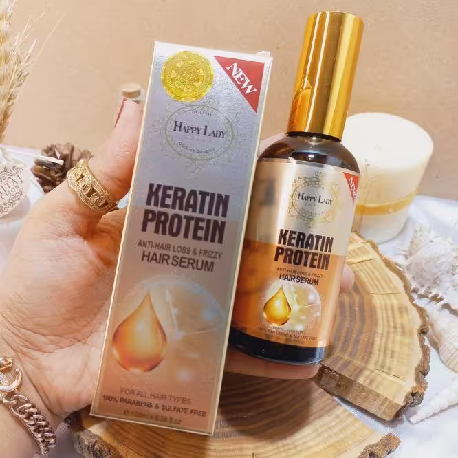 سرم مو کراتین پروتئین هپی لیدی