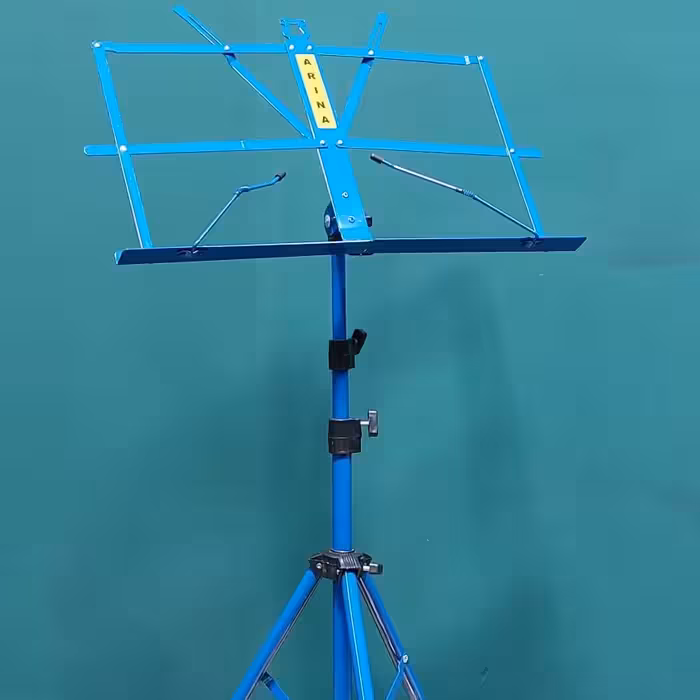 پایه نت فلزی  آبی با کاور حمل