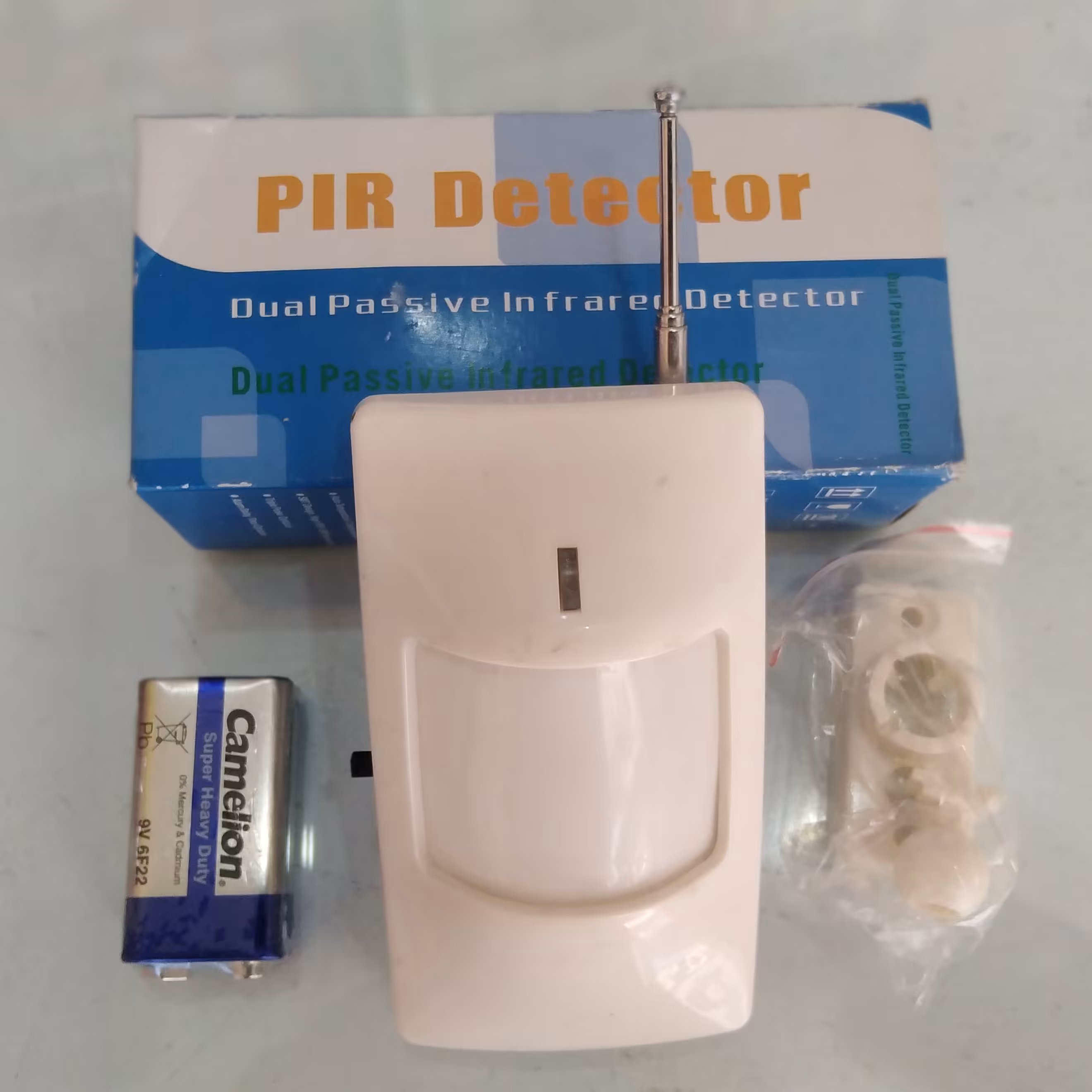 چشم بی سیم 433 دزدگیر. اماکن با باطری 9ولت وپایه چشم