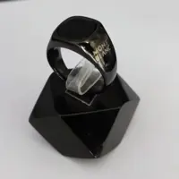 انگشتر  مونت بلانک استیل  کد03سایز10